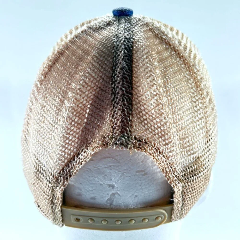 Wild Oates Born Free Now I'm‎ Expensive Denim Distressed Snapback Trucker Hat